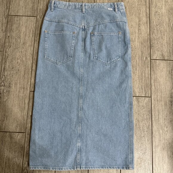 ISABEL MARANT ETOILE  Vandy skirt Front Button Denim 40 - Picture 10 of 16